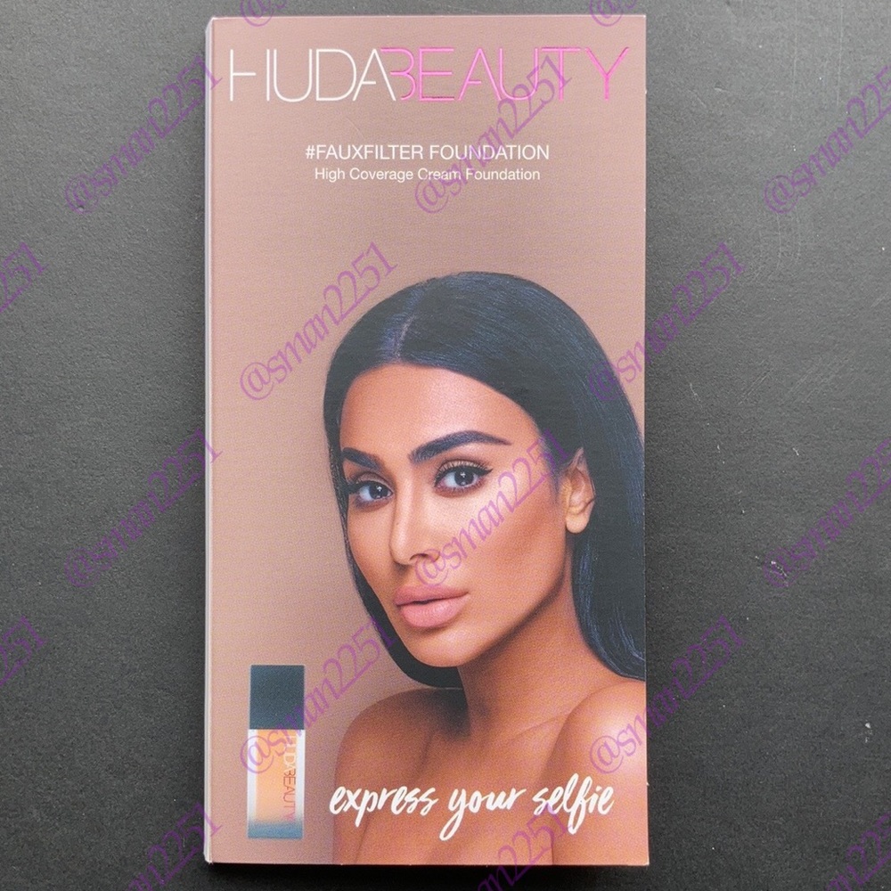 5️⃣/$25💛HUDA BEAUTY #FauxFilter Luminous Matte Foundation 4x Shades SEALED…